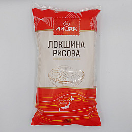 Макаронні вироби Локшина рисова ТМ Akura 250 г