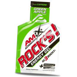 Энергетический Гель с кофеином Rock's Energy Gel with Caffeine Amix Nutrition 32г Зеленое яблоко (11135002)