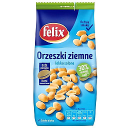 Арахис Felix Слабосоленый с двойным обжариванием 380 г U50939