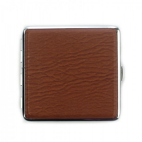 Портсигар на 20 сигарет Champ Pu Cigarette Case Коричневый (40444516BR)