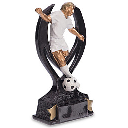Статуетка нагородна спортивна Футбол Футболіст HX5114-B8 FDSO Білий (33508253)