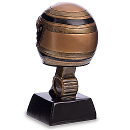 Статуетка нагородна спортивна Мото Шлем HX1514-B FDSO Бронза (33508300)