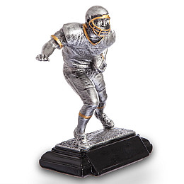 Статуетка нагородна спортивна Регбі Регбіст HX2283-B FDSO Срібний (33508280)