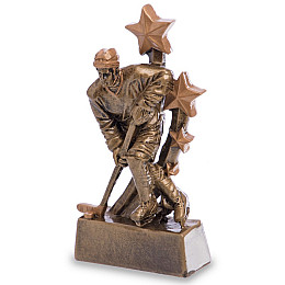 Статуэтка наградная спортивная Хоккей Хоккеист HX4632-C FDSO Бронза (33508292)
