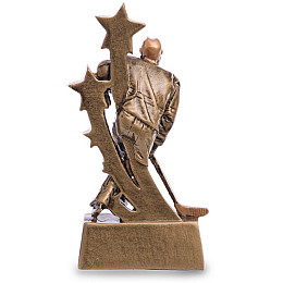 Статуэтка наградная спортивная Хоккей Хоккеист HX4632-C FDSO Бронза (33508292)
