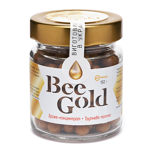 Драже-концентрат “Bee Gold” трутневое молочко 150 г APITRADE