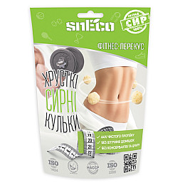 Сир хрусткий сушений snEco Фiтнес 28 г