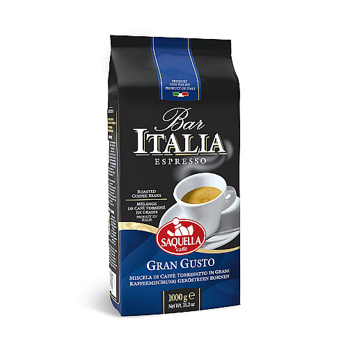 Кава в зернах Saquella Bar Italia Gran Gusto 1 кг
