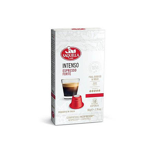 Кофе в капсулах Saquella Espresso Intenso 10 шт