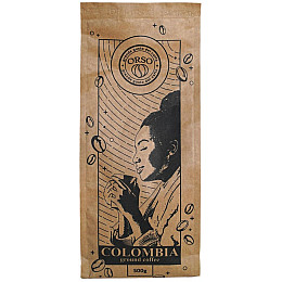 Свіжообсмажена мелена кава моносорт Orso Colombia 100% Арабіка 8 шт х 500 г