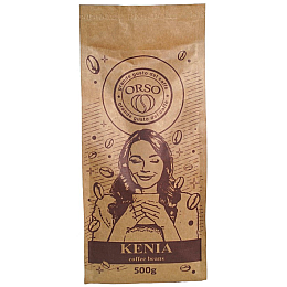 Кава моносорт у зернах Orso Colombia Decaf 100% Арабіка 500 г