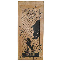 Кофе моносорт молотый Orso Brasil 100% Арабика 500 г