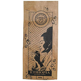 Кофе моносорт молотый Orso Ethiopia 100% Арабика 500 г