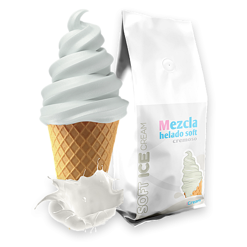 Смесь для молочного мороженого Soft Пломбир 1 кг