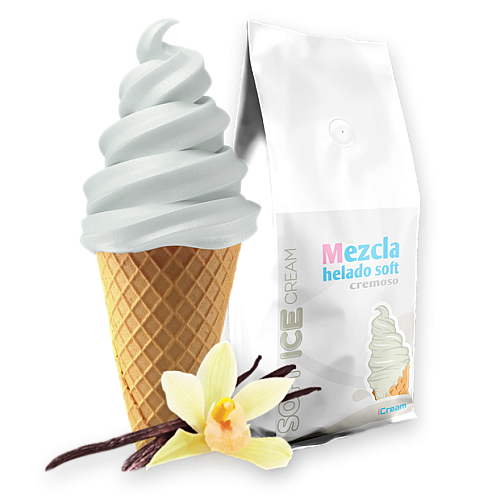Смесь для молочного мороженого Soft Ванильное 1 кг