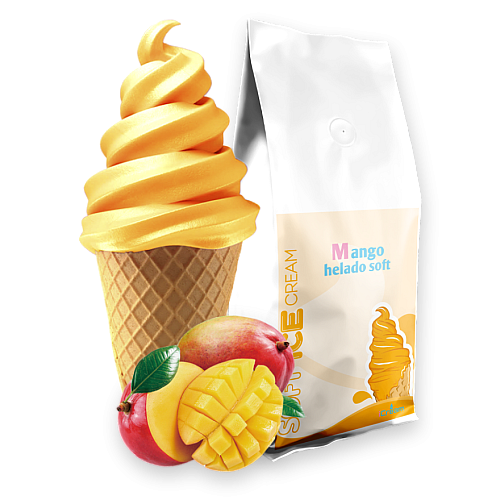 Смесь для молочного мороженого Soft Манго 1 кг