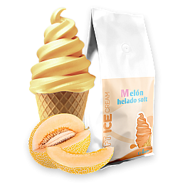 Смесь для молочного мороженого Soft Дыня 1 кг