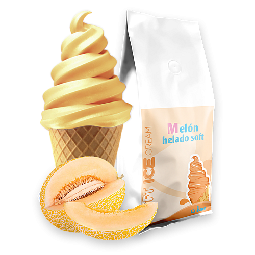 Смесь для молочного мороженого Soft Дыня 1 кг