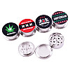 Гриндер для измельчения табака ASHTRAY Amsterdam HL-179 Львы Black Silver (10865-hbr)