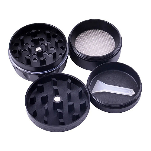 Гриндер для измельчения табака ASHTRAY HL-199 Black (10872-hbr)