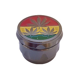 Гріндер для розмелу тютюну ASHTRAY HL-200 Конопля Black (10874-hbr)