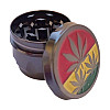 Гриндер для измельчения табака ASHTRAY HL-200 Конопля Black (10874-hbr)