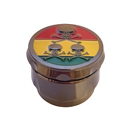 Гриндер для измельчения табака ASHTRAY HL-200 Черепа Black (10875-hbr)