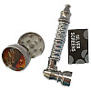 Гріндер для подрібнення тютюну + трубка Lighter №YD-486 Silver (10843-hbr)