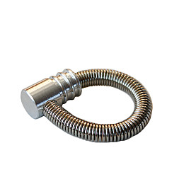 Трубка курительная металлическая пружина Changfeng HL-181 Silver (10532-hbr)