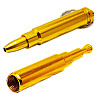 Трубка курительная металлическая пуля Changfeng HL-193 Gold (10535-hbr)