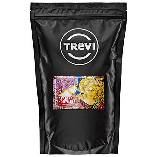 Кава в Зернах Trevi Арабіка Колумбія без кофеїну 1кг