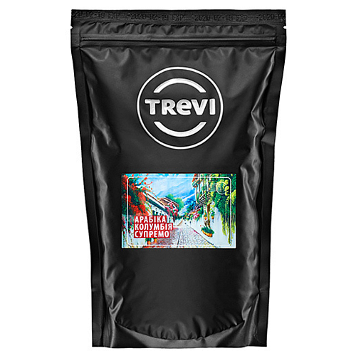 Кофе в Зернах Trevi Арабика Колумбия Супремо 1кг