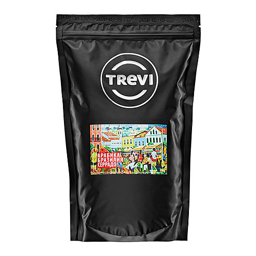 Кофе в Зернах Trevi Арабика Бразилия Серрадо 1кг
