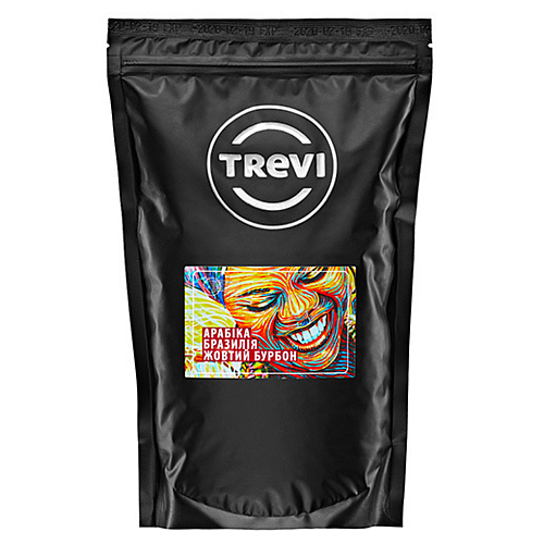 Кофе в Зернах Trevi Арабика Бразилия Желтый Бурбон 1кг
