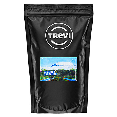 Кава у зернах Trevi Арабіка Танзанія 1 кг