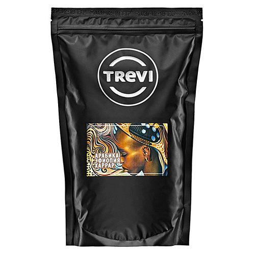 Кофе в зернах Trevi Арабика Эфиопия Харрар 1 кг