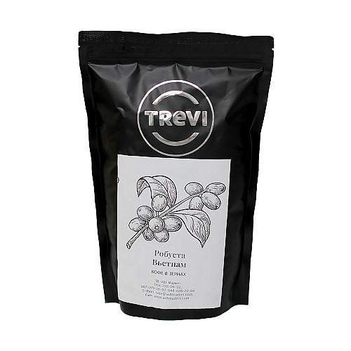 Кофе в зернах Trevi Робуста Вьетнам 1 кг