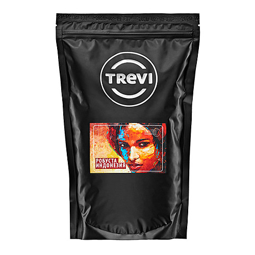 Кофе в зернах Trevi Робуста Индонезия 1 кг