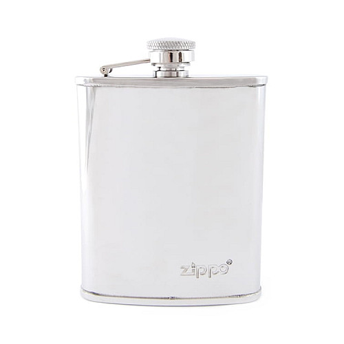 Фляга Zippo стальная полированный хром 180мл 6 oz (2005268)