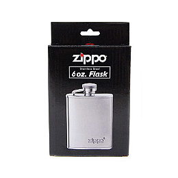 Фляга Zippo стальна полірована хромом 180мл 6 oz (2005268)