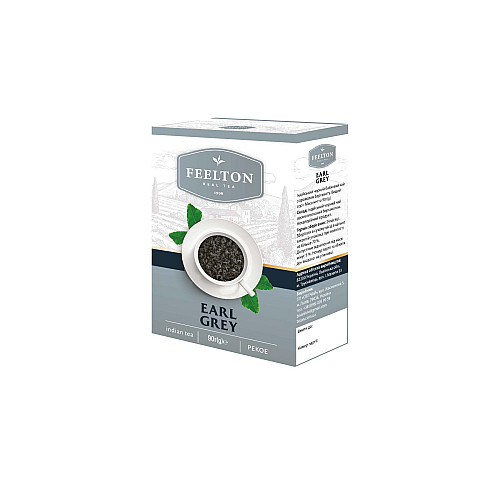 Чай чорний Earl Grey з ароматом бергамоту Feelton 90 г