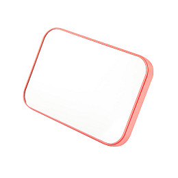 Зеркало пластик коралл 21,5х14,5х2 SumWin