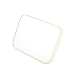 Зеркало пластик белый 21,5х14,5х2 SumWin