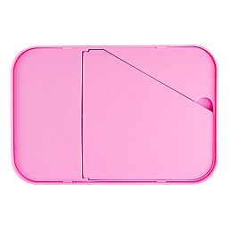 Зеркало пластик розовый 21,5х14,5х2 SumWin