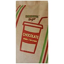Смесь для мягкого шоколадного мороженного и шейков Чудові напої Chocolate Shake Ice Cream 1 кг