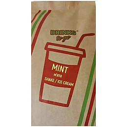 Смесь для мягкого молочного мороженого и шейков Чудові напої Мяты MINT Ice Cream Shake 1кг