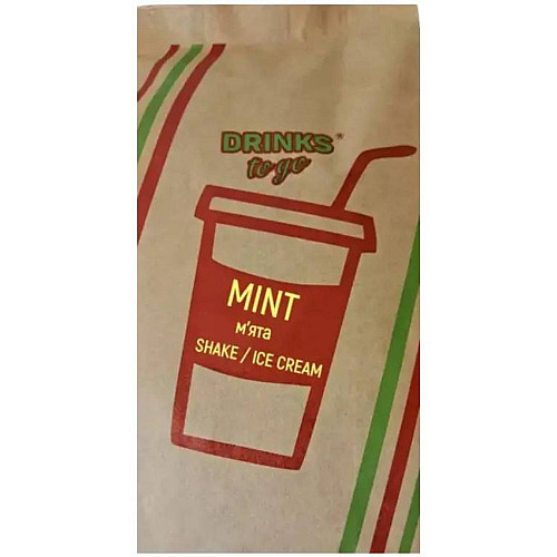 Смесь для мягкого молочного мороженого и шейков Чудові напої Мяты MINT Ice Cream Shake 1кг