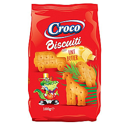 Печенье со сливочным маслом Zoo CROCO 100 г
