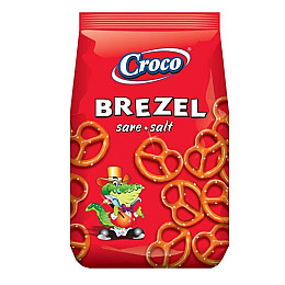 Фігурна соломка солена BREZEL CROCO 80 г