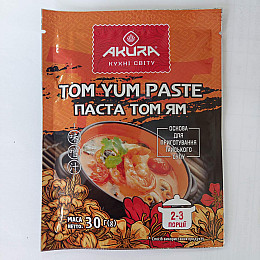 Паста соєва Akura ТОМ ЯМ 30 г